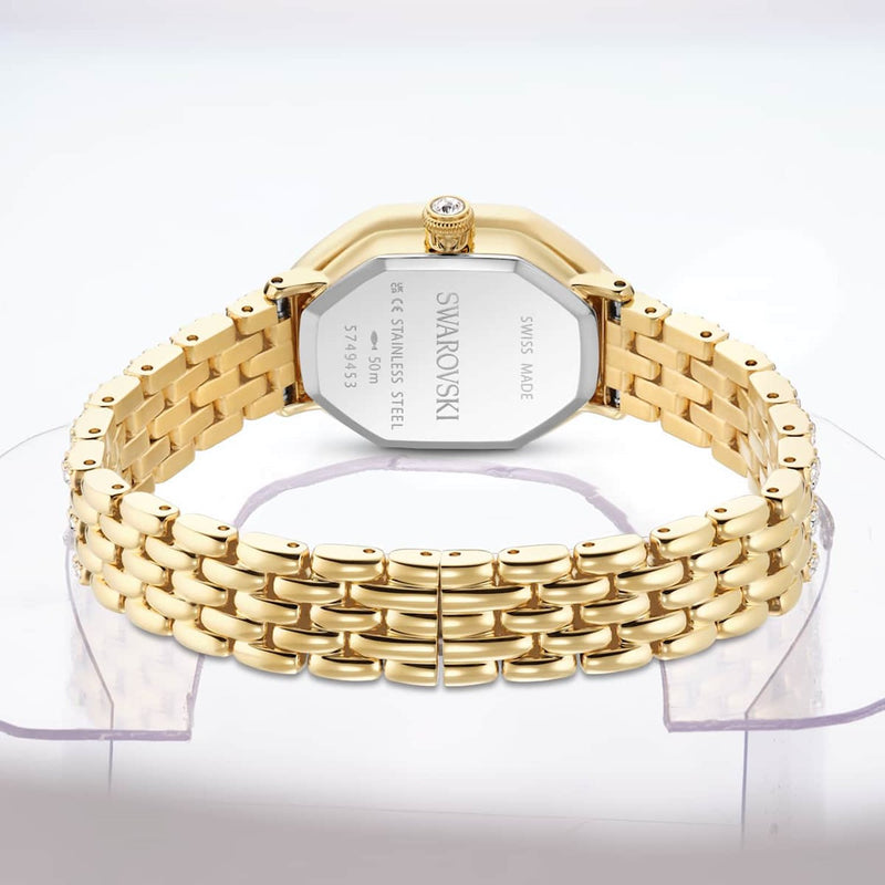Swarovski Dextera Goldfarbene Uhr 5749453-zoom-