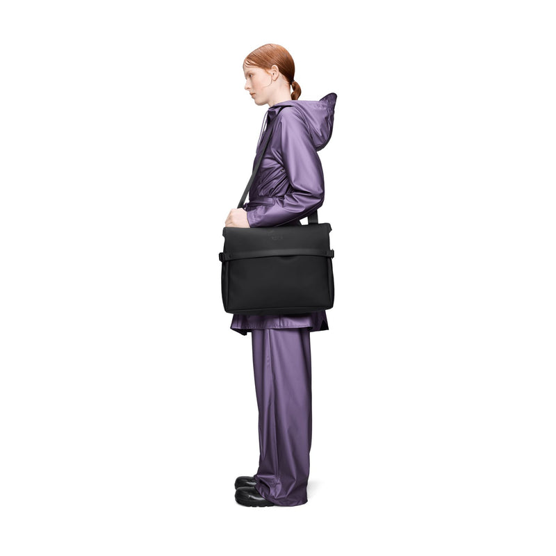 Rains OTG Black Messenger Bag R16400-01-zoom-