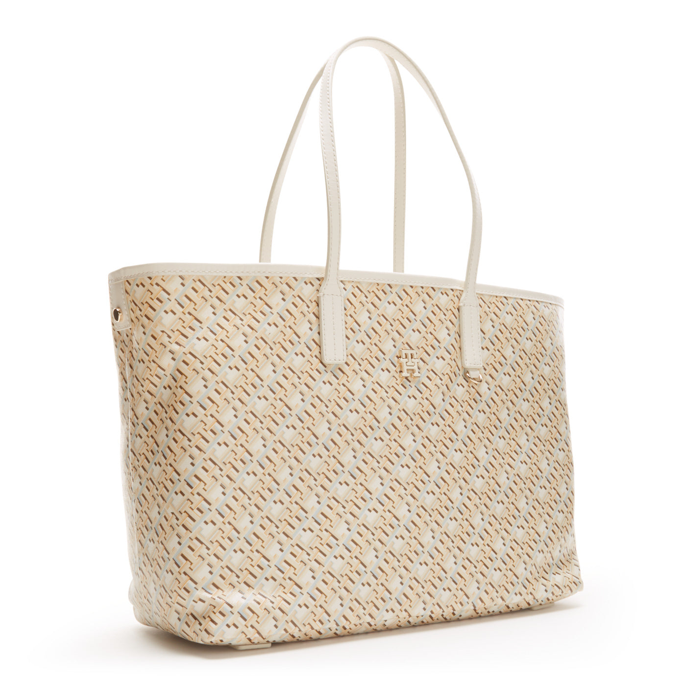 Tommy Hilfiger Monoplay Beige Shopper AW0AW159710F7