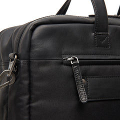 The Chesterfield Brand Fusion Nivano Black Business Bag C40.400100