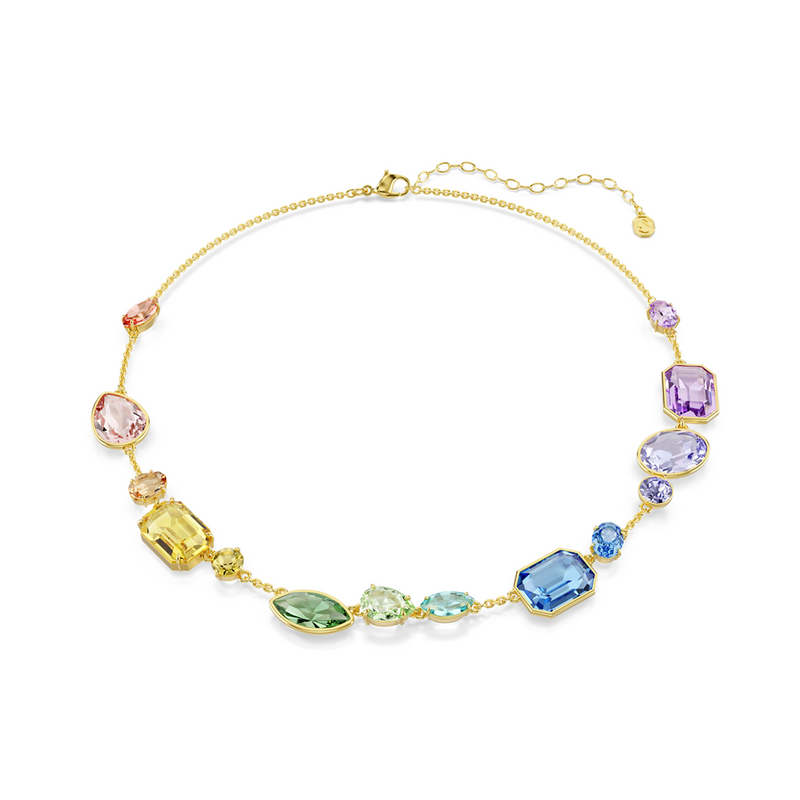 Swarovski Gema Gold Plated Necklace 5741584-zoom-