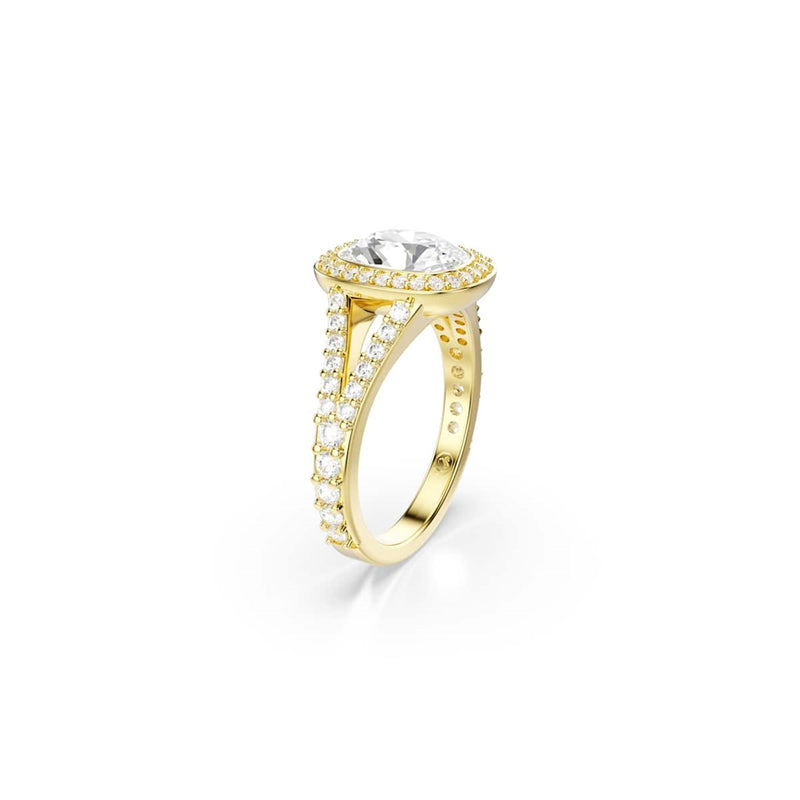 Swarovski Una Angelic Cushion Ring, goldfarben, Artikelnummer 5762630-zoom-