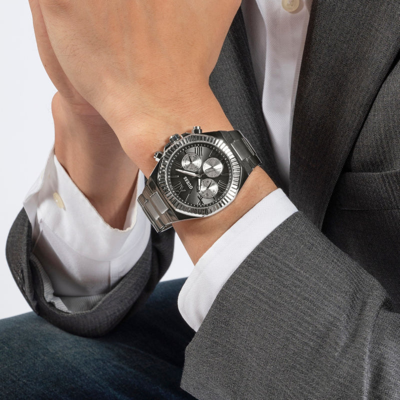 Guess Equity herren Uhr Silber GW0703G1-zoom-