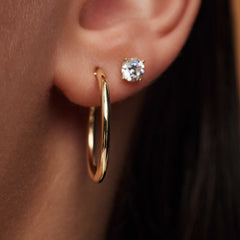 Beloro Jewels Regalo d'Amore 9 karat gold earring set with knot BO90037