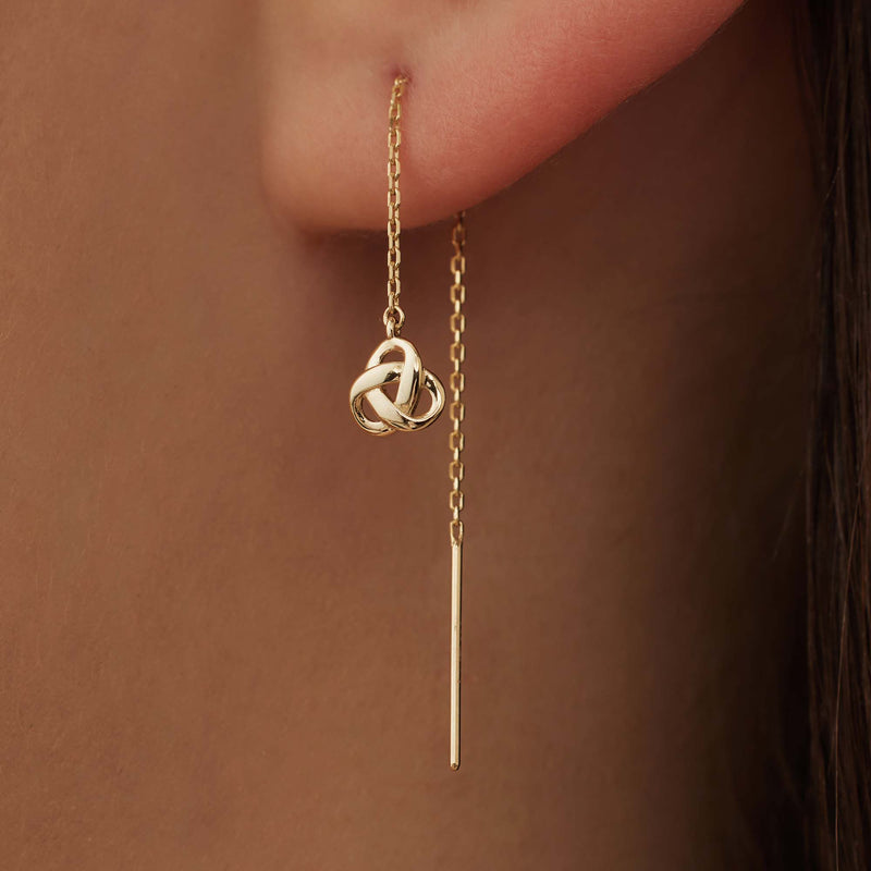Isabel Bernard Rivoli Méline 14 Karat | Gold Drop Ohrringe IB360220-zoom-