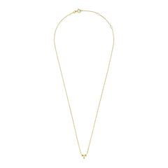 Isabel Bernard Étoiles d’Or Aries 14 Carat Gold Venetian Necklace With Horoscope IB340178