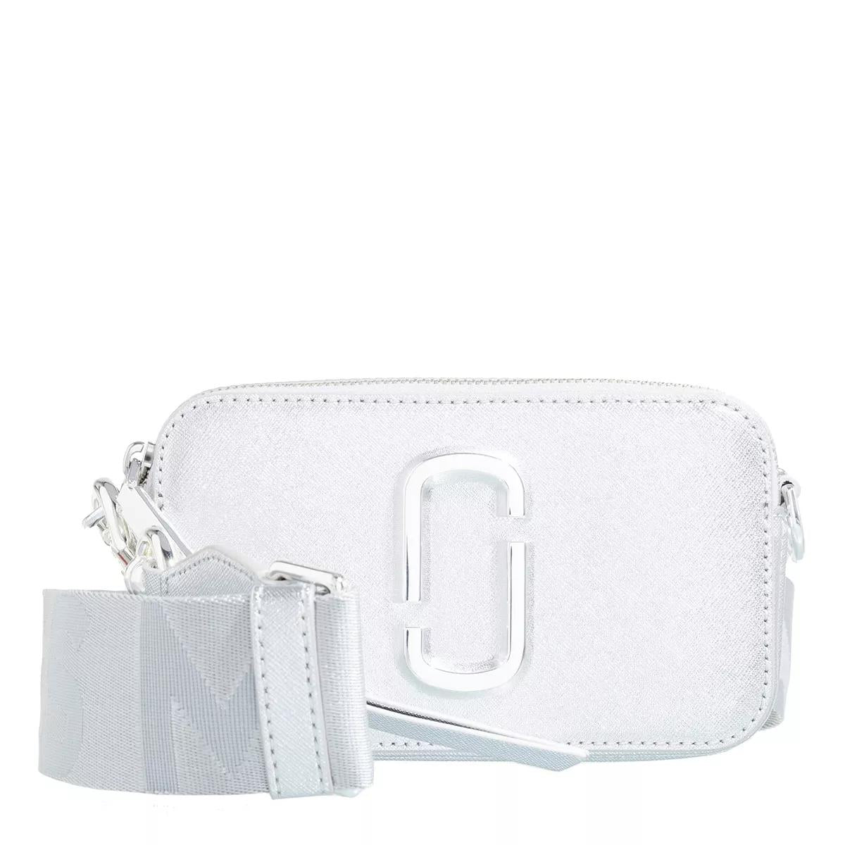 Marc Jacobs The Snapshot Silver Crossbody Bag 2001-A0232715