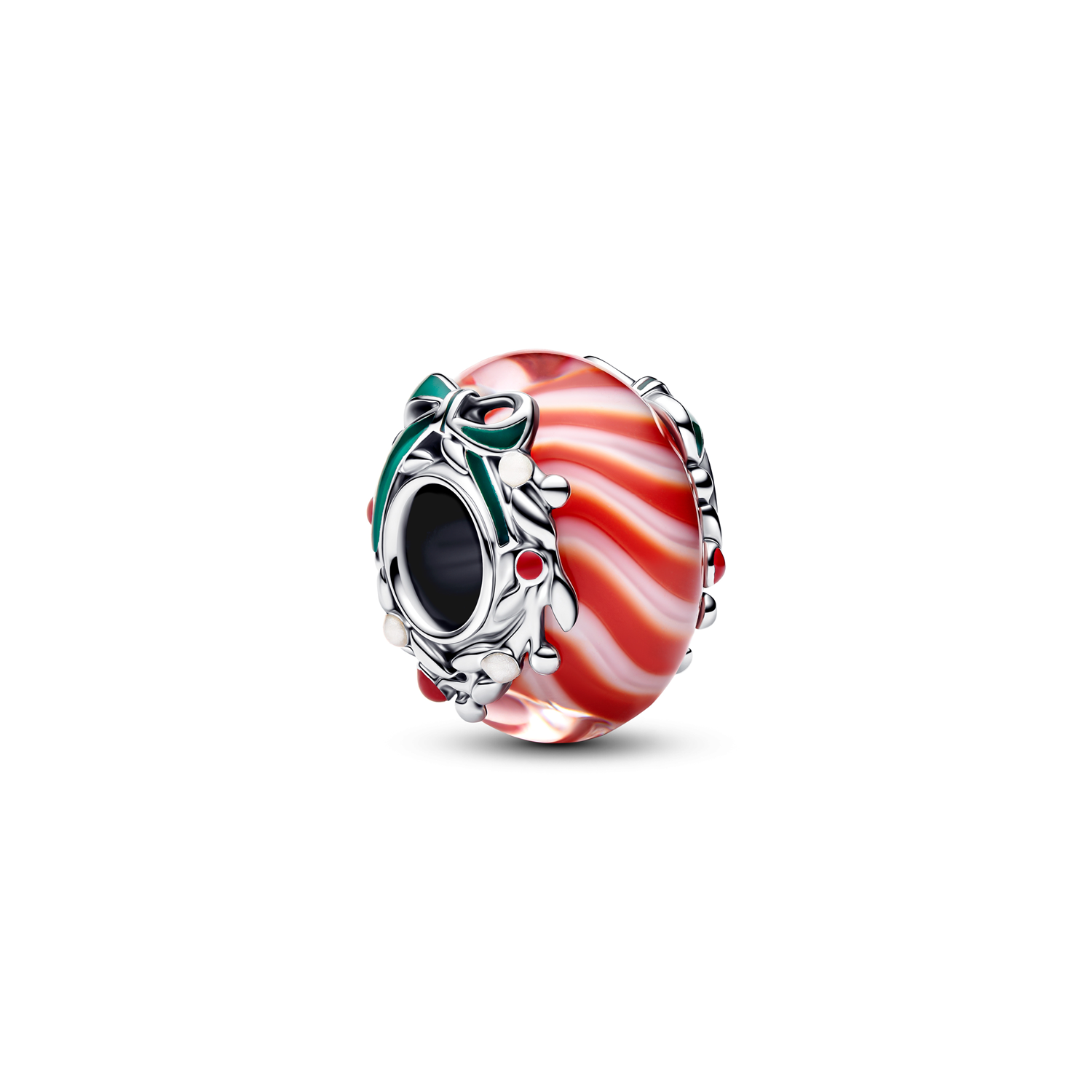 Pandora Moments 925 Sterling Silver Candy Murano Glass Charm 794252C01