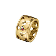 Tommy Hilfiger Stainless Steel Ring 2002-TJ2701024C