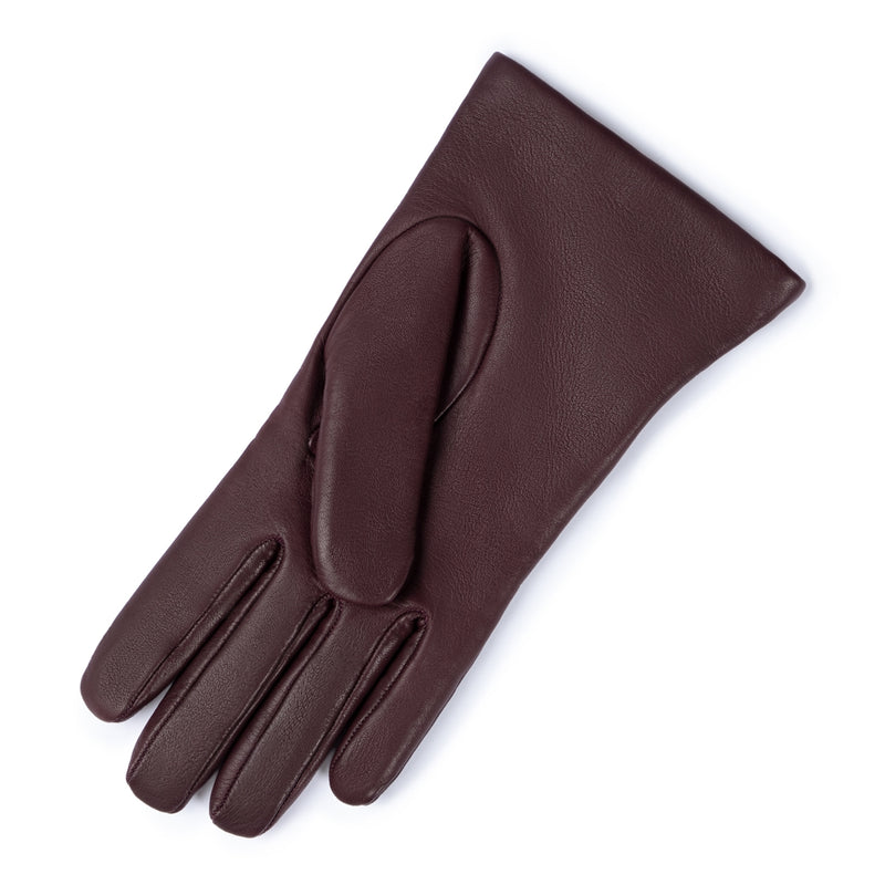Isabel Bernard Honoré Eleanor dunkelbraune Lederhandschuhe aus Ziegenleder IB67000-331-8-zoom-