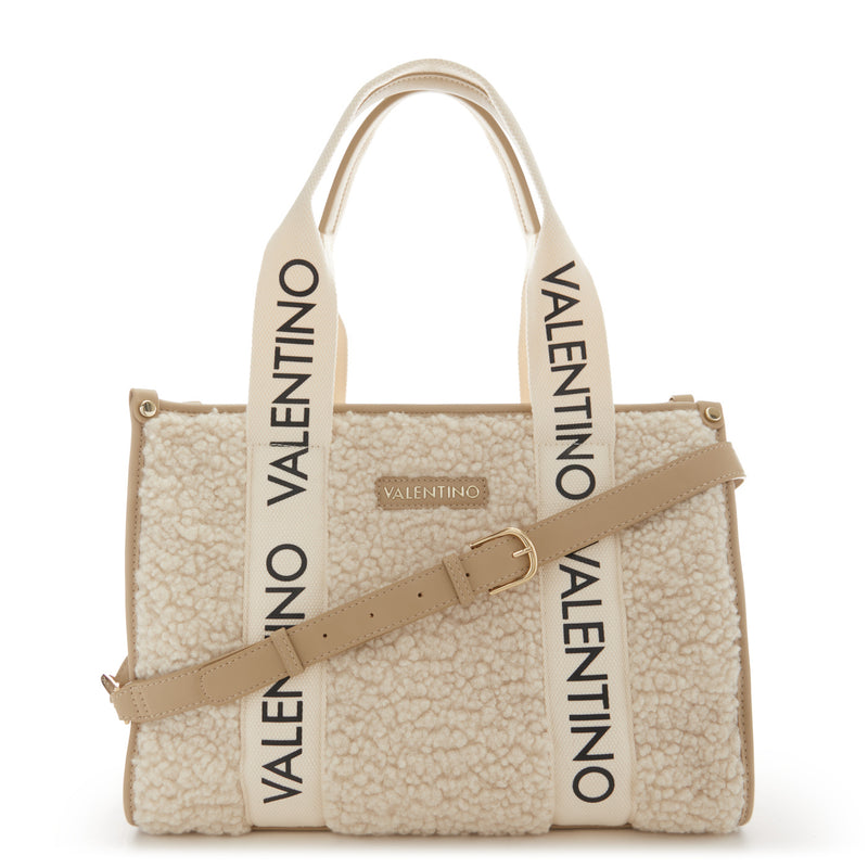 Valentino Bags Special Camy Beige Shopper VBS7L301BEIGE-zoom-