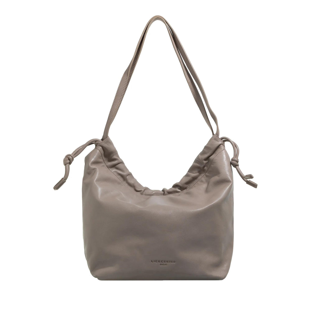 Liebeskind Berlin Lya Taupe Leather Hobo bag 2001-A0616943