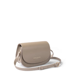Montmartre Manon Taupe Vegetable Tanned Leather Crossbody Bag IB21116
