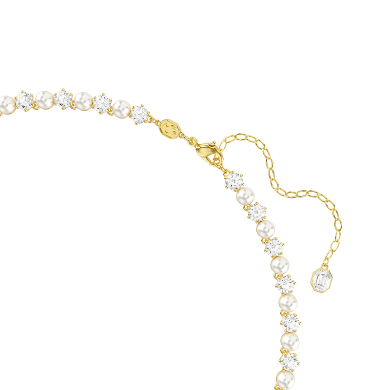 Swarovski Matrix Gold Plated Necklace 5742039-zoom-