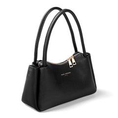 Isabel Bernard Honoré Eve Black Calfskin Leather handbag IB21133-001