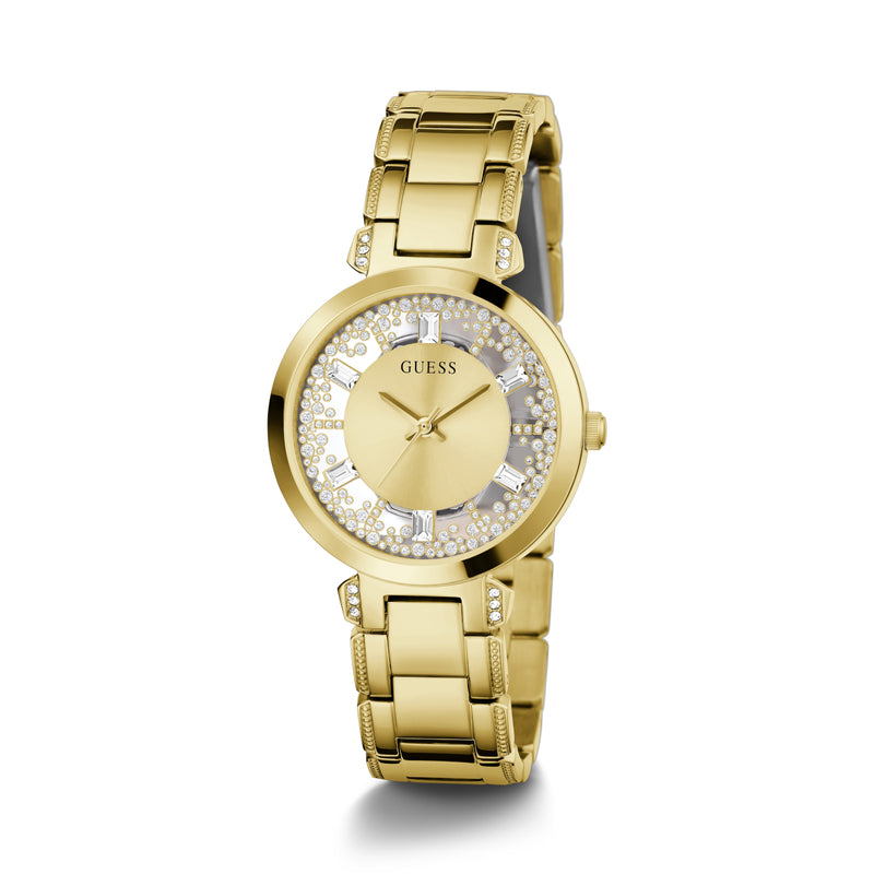 GUESS Crystal Clear damen Uhr Gold GW0470L2-zoom-