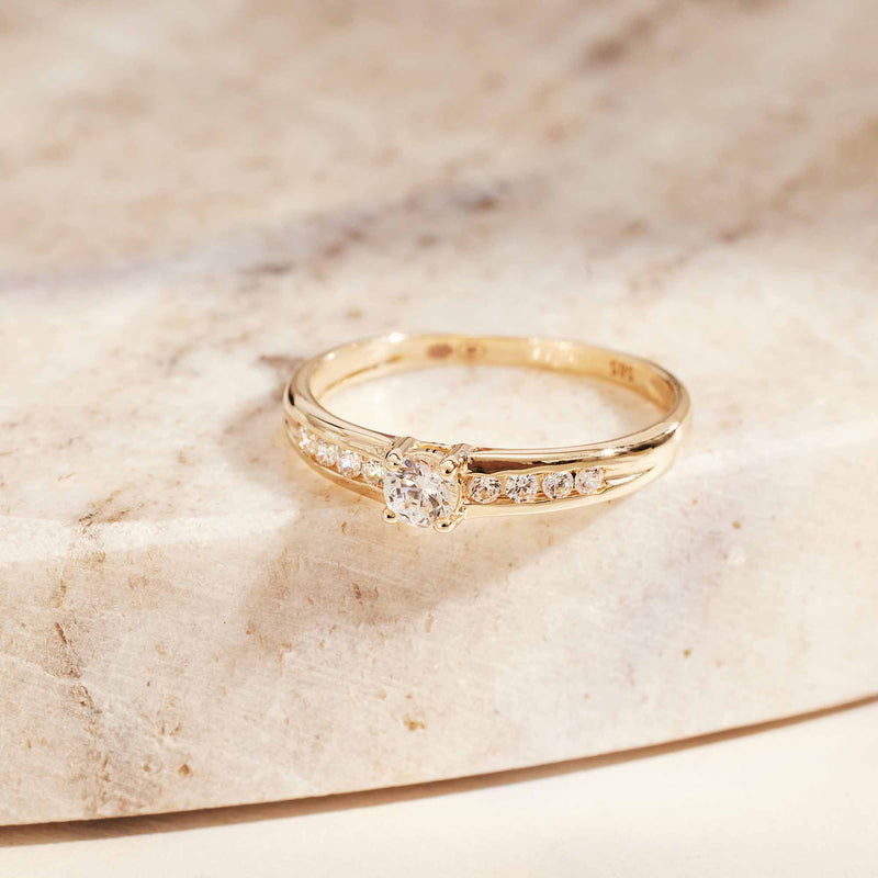 Isabel Bernard Le Marais Estee 14 Karat | Gold Ring IB330069-50-zoom-