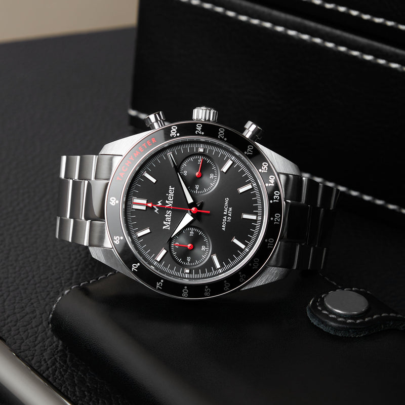 Mats Meier Arosa Racing herren Uhr Silber MM50010-zoom-