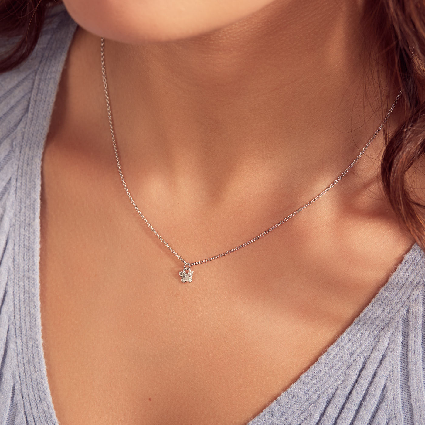 Karma Silver Necklace T230