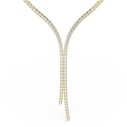 Swarovski Matrix Tennis Halskette in Goldoptik 5750601