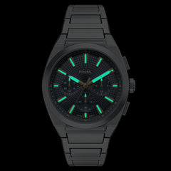 Fossil Everett Round Blue Dial Watch FS6154