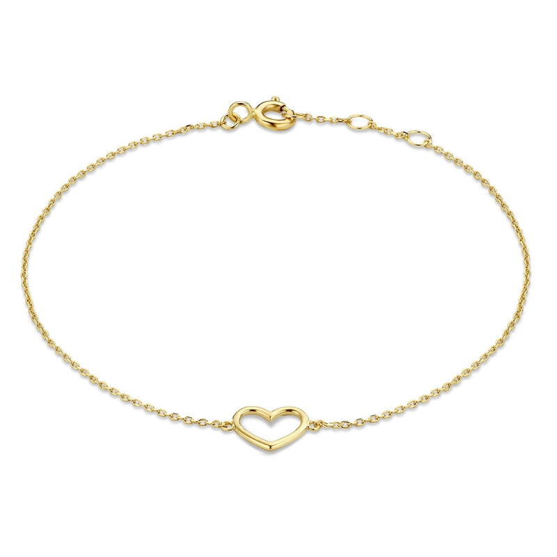 Isabel Bernard Cadeau d'Isabel 14 Karat | Gold Halskette und Armband Geschenksets IB90058-zoom-