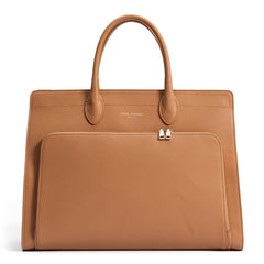 Isabel Bernard Honoré Nadine Camel Calfskin Handbag IB25053