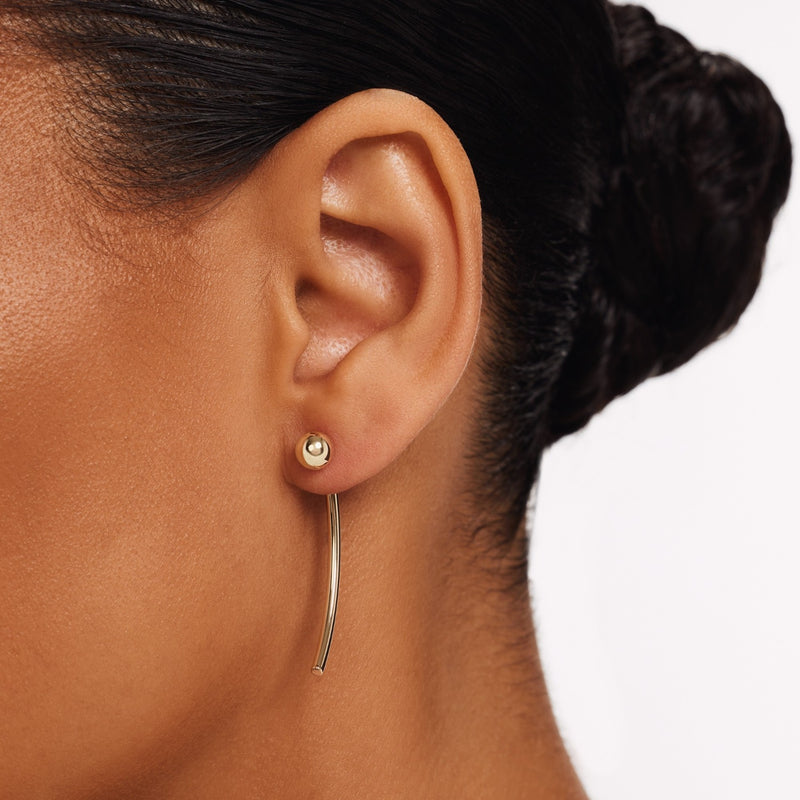 Isabel Bernard Rivoli Susette 14 Karat Gold Ohrringe IB360280-zoom-