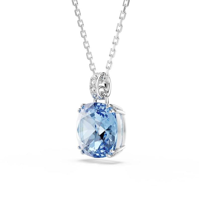Swarovski Millenia Halskette in Silberoptik mit blauem Anhänger 5760057-zoom-