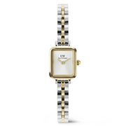 Daniel Wellington Quadro Mini Arch 3-Link Bicolor Damen Uhr DW00100925