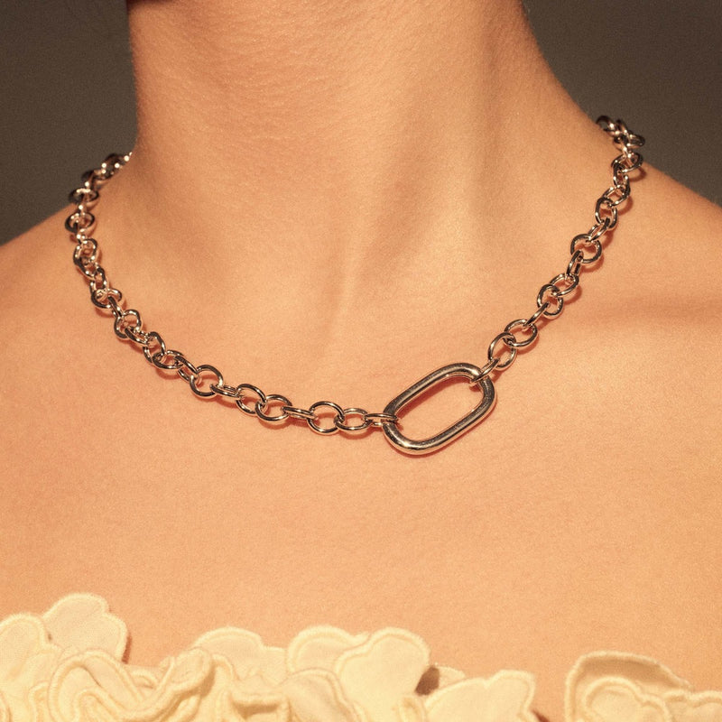 Parte Di Me Bibbiena Poppi Acadia 925 Sterling Silber Link Kette PDM34109-zoom-