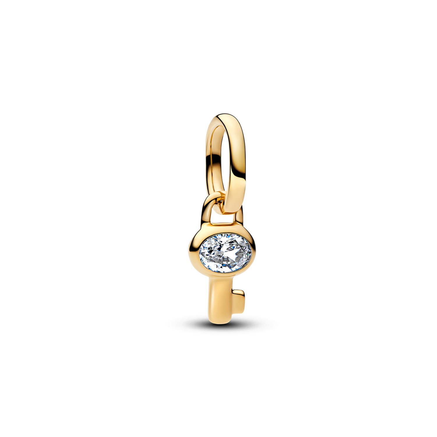 Pandora ME Gold Plated Key Mini Hanging Charm 764339C01