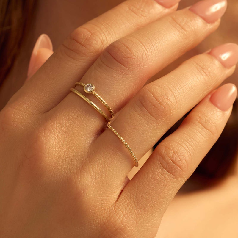 Beloro Jewels La Rinascente Elena 9 karat gold ring BO330046-50-zoom-