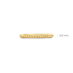 Blush 14 Karaat Gouden Ring 1118YGO/52 (Maat: 52)