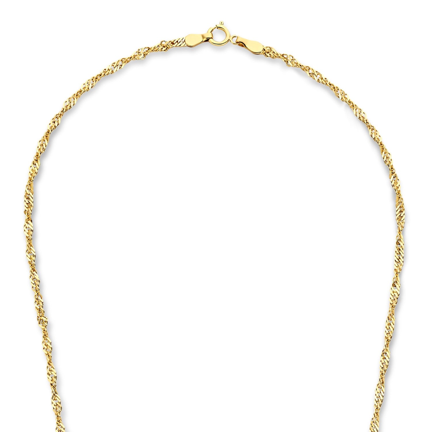 Isabel Bernard Rivoli Lilou 14 Carat Golden Necklace IB340113