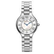 Jacques du Manoir Celine Silberfarbene Damenarmbanduhr JWL06001