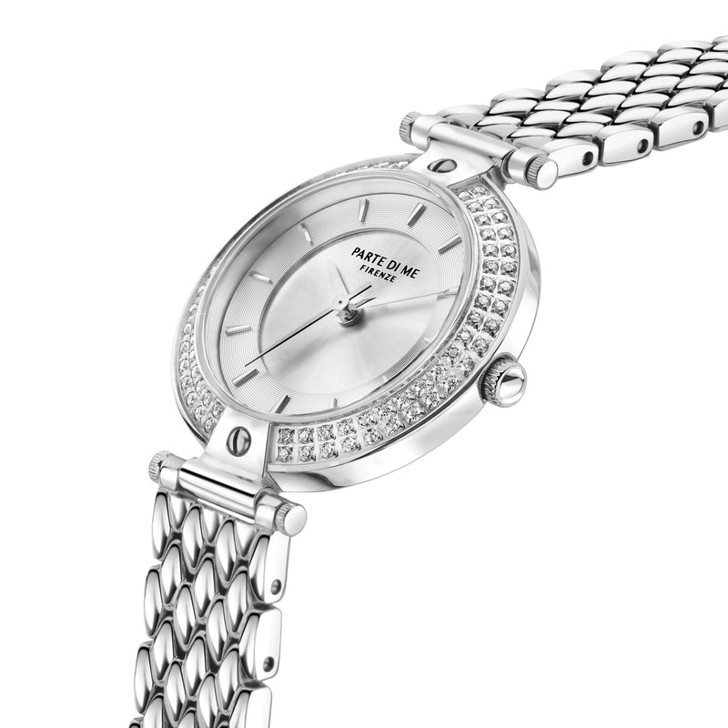 Parte Di Me Orologio Rond DamenUhr Silberfarbene PDM09018-zoom-