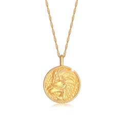 Elli 925 Sterling Silver Coin Necklace 2004-BF-0007804-001