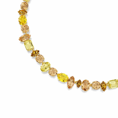 Swarovski Gema Gold Coloured Necklace 5718071