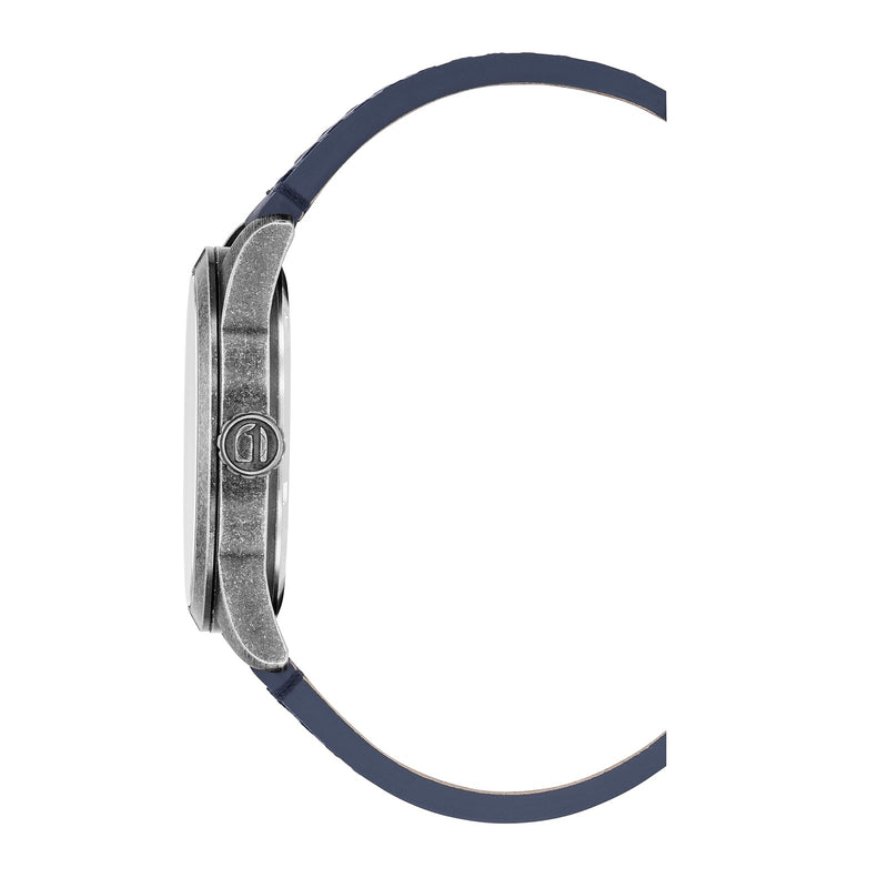 G-STAR Originals Blaue Leder-Herrenuhr GSW.503.04-zoom-