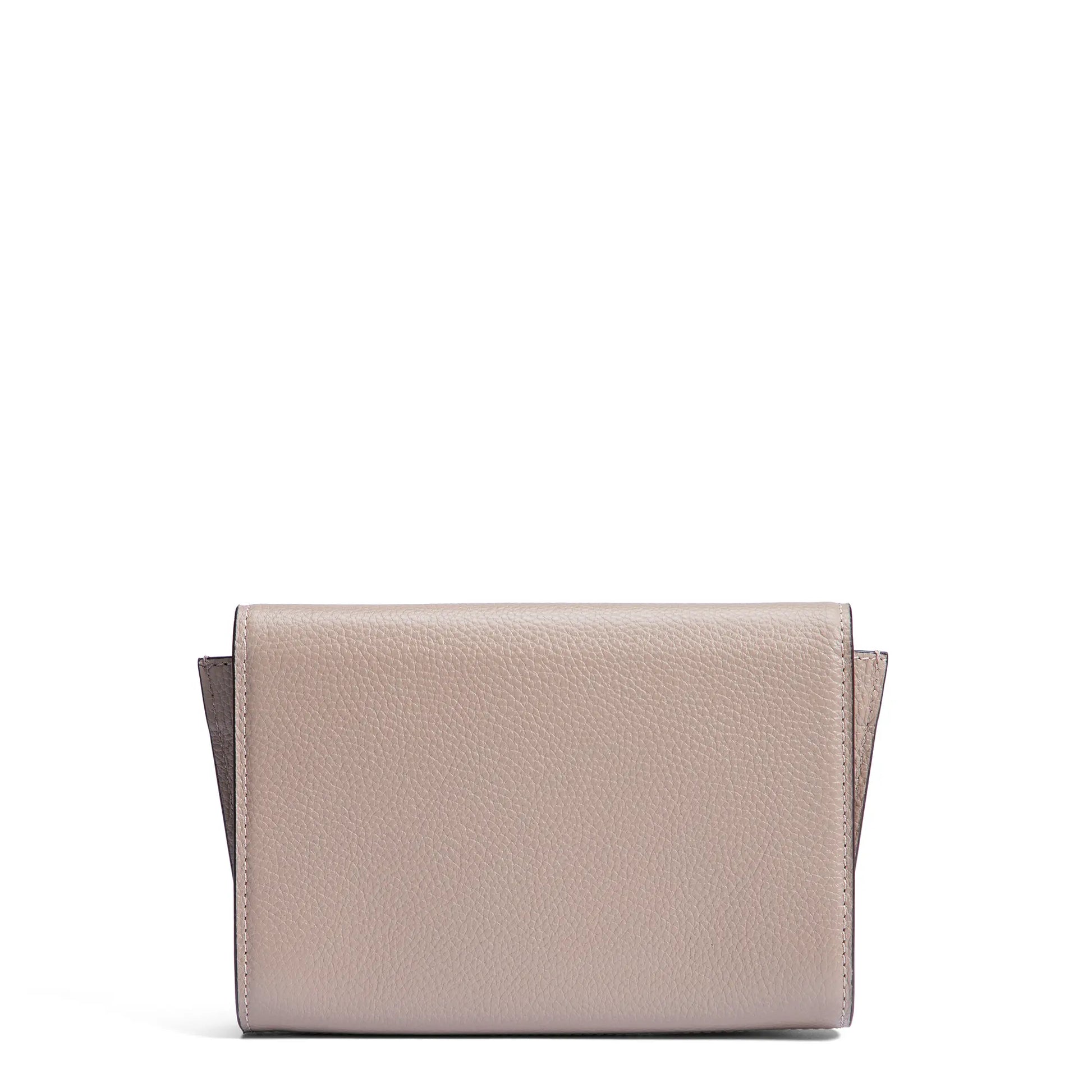 Isabel Bernard Honoré Lina Taupe Clutch With Detachable Shoulder Chain IB21135-078