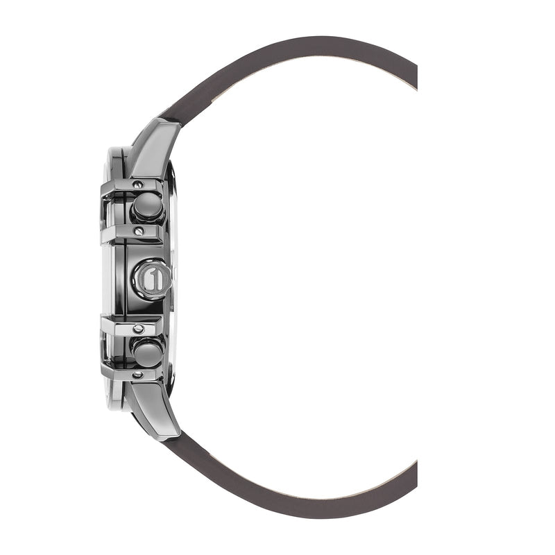 G-STAR Bend3D Grüne Herrenuhr mit braunem Lederarmband GSW.505.03-zoom-