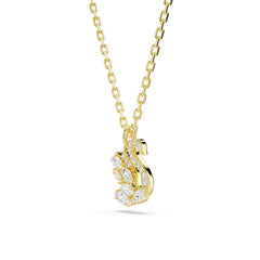 Swarovski Swan Pave Gold-Tone Necklace 5754626