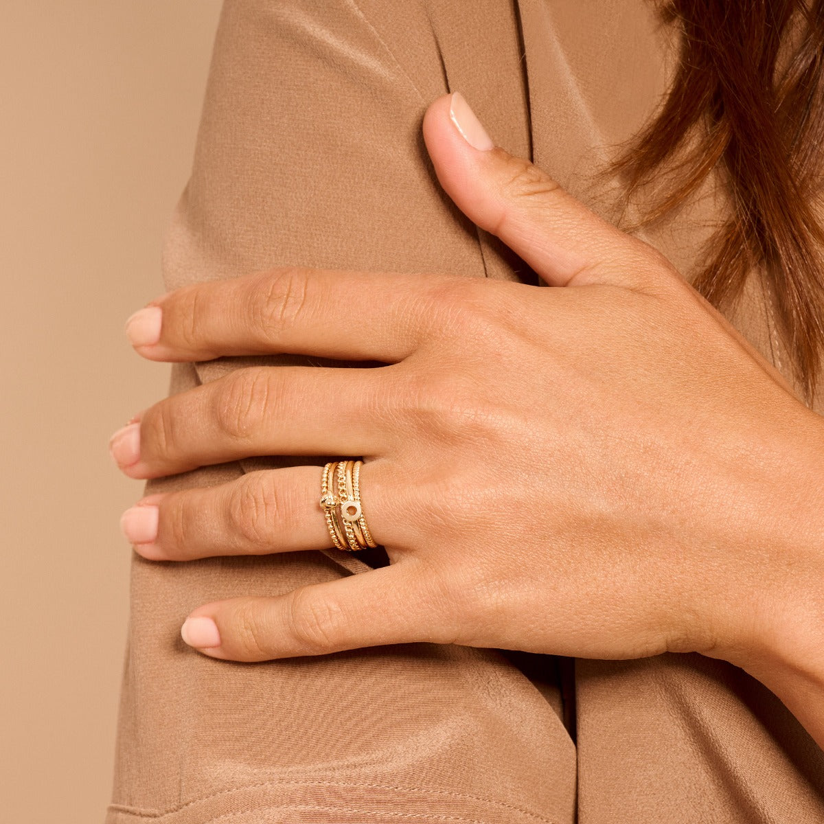 Blush Gold Ring 1195YGO/48