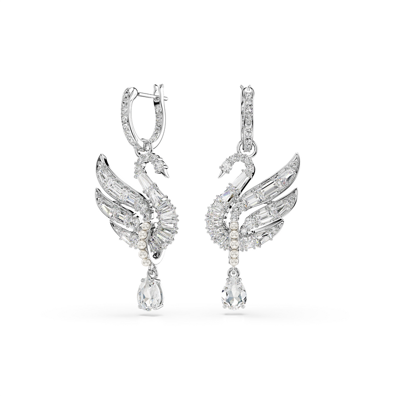 Swarovski Swan Silberohrringe 5723388-zoom-
