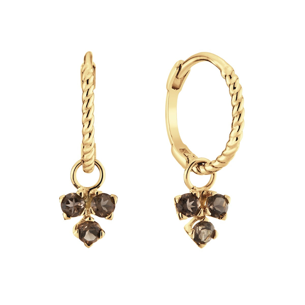 Jackie Gold 14 karat gold Hoop Earrings JKE24.019