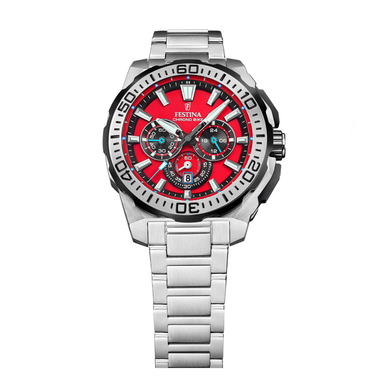 Festina Chrono Bike Rote Herrenuhr F20724/5-zoom-