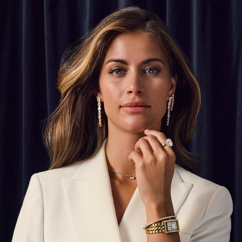 Sif Jakobs Ellisse damen Ohrhänger Silber SJ-E2323-CZ-zoom-