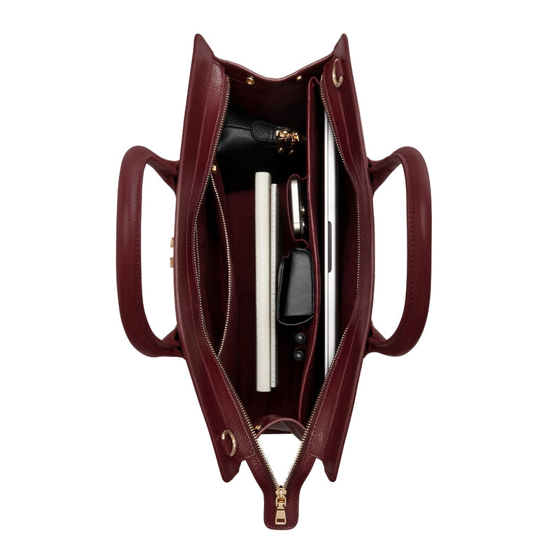 Isabel Bernard Honoré Nadine Bordeaux Kalbsleder Handtasche IB25080-zoom-