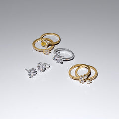 Pandora Timeless Sparkling Flower Ring 164499C01